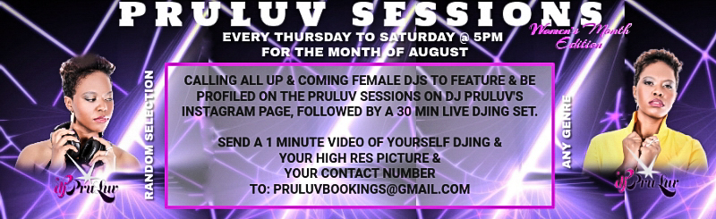 DJ Pruluv INTRODUCES the Pruluv Sessions