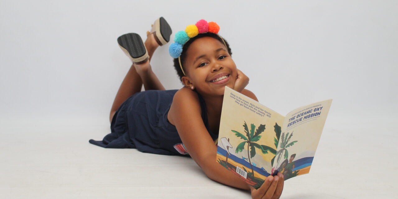 8 year old publishes her first book