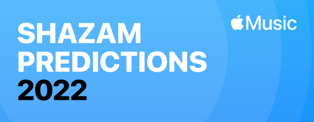 Shazam predictions for 2022