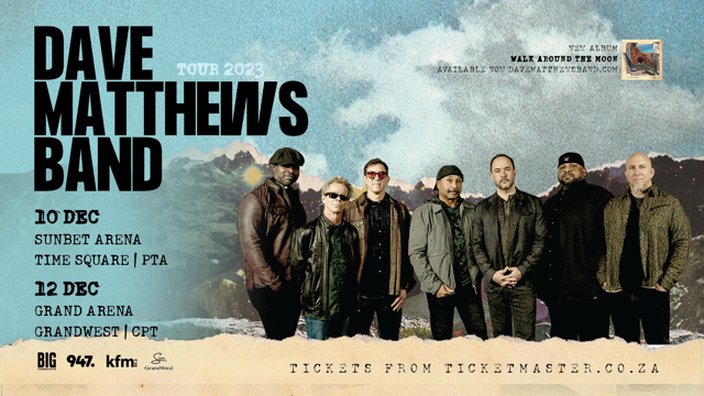 Dave Matthews Band to perform in SA