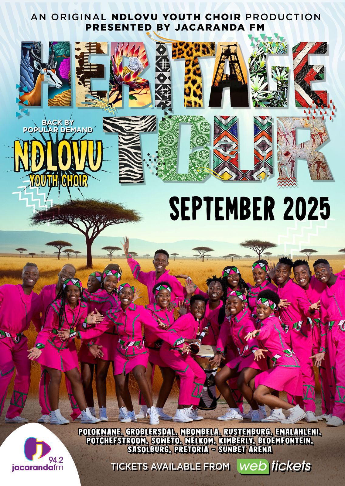 NDLOVU YOUTH CHOIR ANNOUNCES 2025 HERITAGE TOUR | B Sharp Entertainment