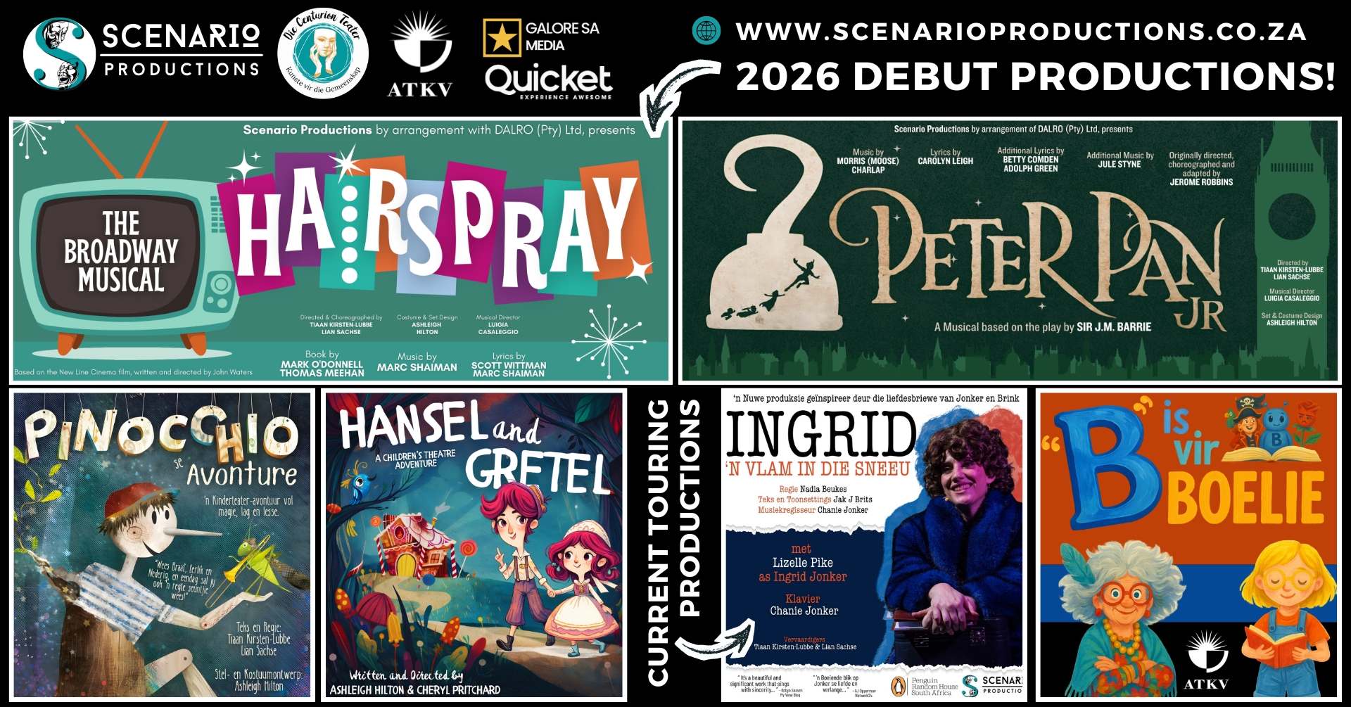 DIE CENTURION TEATER’S 2026 LINE UP | B Sharp Entertainment