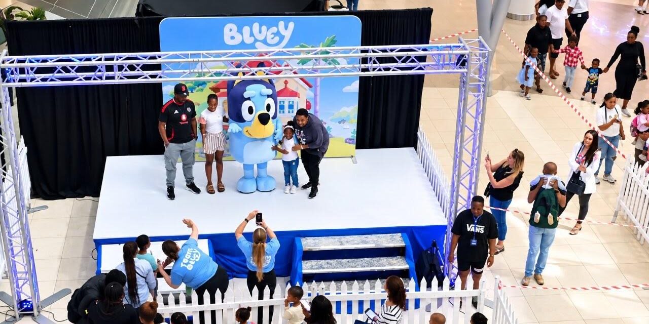 Bluey and Bingo are bringing the fun to Cradlestone Mall